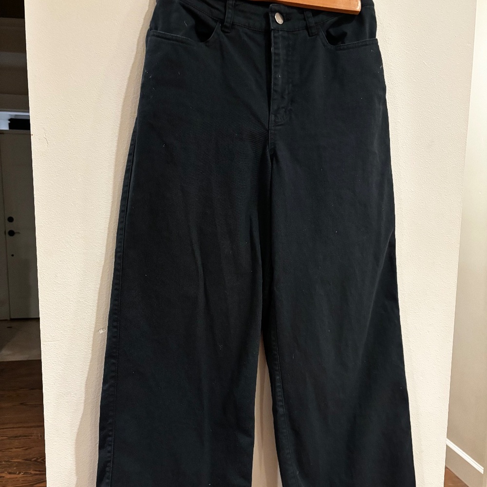 PACT Women’s Organic Twill Wide Leg Pant